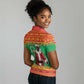 Afro Burkina Faso Christmas Spirit Women Polo Shirt Stand With Traore Stand With Hope - African Pride