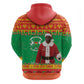 Afro Burkina Faso Christmas Spirit Zip Hoodie Stand With Traore Stand With Hope - African Pride