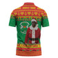 Burkina Faso Christmas Zipper Polo Shirt I Stand With Traore