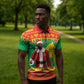 Burkina Faso Christmas Zipper Polo Shirt I Stand With Traore