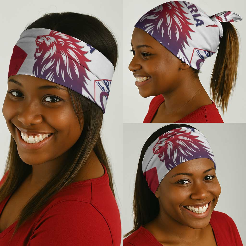 Afro Liberia Neck Gaiter African King Lion - Grunge Style LT15