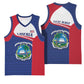 Personalised Liberia African Basketball Jersey Coat Of Arms Flag - African Pride