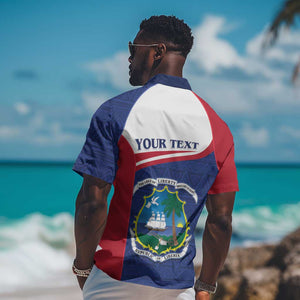 Personalised Liberia African Hawaiian Shirt Coat Of Arms Flag