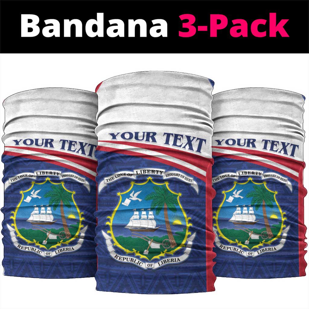 Liberia African Neck Gaiter Coat Of Arms Flag - African Pride