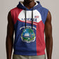 Personalised Liberia African Sleeveless Hoodie Coat Of Arms Flag - African Pride