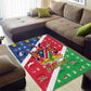 Afro Namibia Area Rug Coat Of Arms Christmas Style
