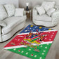 Afro Namibia Area Rug Coat Of Arms Christmas Style