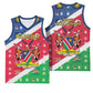 Afro Namibia Basketball Jersey Coat Of Arms Christmas Style - African Pride