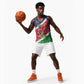 Afro Namibia Basketball Jersey Coat Of Arms Christmas Style - African Pride