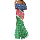 Afro Namibia Mermaid Dress Coat Of Arms Christmas Style