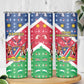 Afro Namibia Skinny Tumbler Coat Of Arms Christmas Style
