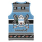 Afro Botswana Christmas Basketball Jersey Coat Of Arms - African Pattern - African Pride
