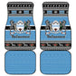 Afro Botswana Christmas Car Mats Coat Of Arms - African Pattern