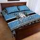 Afro Botswana Christmas Quilt Bed Set Coat Of Arms - African Pattern