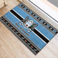 Afro Botswana Christmas Rubber Doormat Coat Of Arms - African Pattern