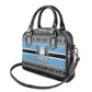 Afro Botswana Christmas Shoulder Handbag Coat Of Arms - African Pattern