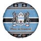 Afro Botswana Christmas Spare Tire Cover Coat Of Arms - African Pattern