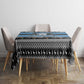 Afro Botswana Christmas Tablecloth Coat Of Arms - African Pattern