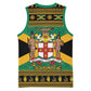 Afro-Jamaicans Basketball Jersey Coat Of Arms - Merry Christmas - African Pride