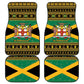 Afro-Jamaicans Car Mats Coat Of Arms - Merry Christmas