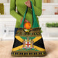 Afro-Jamaicans Grocery Bag Coat Of Arms - Merry Christmas