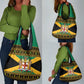 Afro-Jamaicans Grocery Bag Coat Of Arms - Merry Christmas
