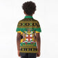 Afro-Jamaicans Kid Polo Shirt Coat Of Arms - Merry Christmas