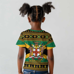 Afro-Jamaicans Kid T shirt Coat Of Arms - Merry Christmas