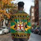Afro-Jamaicans Long Sleeve Shirt Coat Of Arms - Merry Christmas