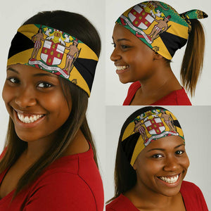 Afro-Jamaicans Neck Gaiter Coat Of Arms - Merry Christmas LT15