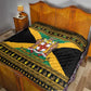 Afro-Jamaicans Quilt Coat Of Arms - Merry Christmas