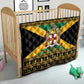 Afro-Jamaicans Quilt Coat Of Arms - Merry Christmas