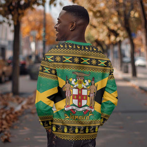 Afro-Jamaicans Sweatshirt Coat Of Arms - Merry Christmas
