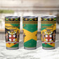 Afro-Jamaicans Tumbler Cup Coat Of Arms - Merry Christmas