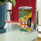 Afro-Jamaicans Tumbler Cup Coat Of Arms - Merry Christmas