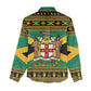 Afro-Jamaicans Women Casual Shirt Coat Of Arms - Merry Christmas LT15