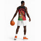 Personalized Afro Malawi Basketball Jersey Coat Of Arms - Southeastern Africa Pattern - African Pride