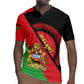 Personalized Afro Malawi Rugby Jersey Coat Of Arms - Southeastern Africa Pattern