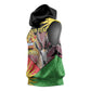 Personalized Africa Malawi Sleeveless Hoodie Thomsons Gazelle With Lotus - African Pride