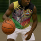 Personalized Africa Malawi Sleeveless Zip Hoodie Thomsons Gazelle With Lotus - African Pride