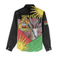 Personalized Africa Malawi Women Casual Shirt Thomsons Gazelle With Lotus LT15