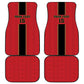 Custom Afro Malawi Football Car Mats Go Champions - African Pattern