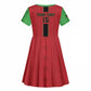 Custom Afro Malawi Football Kid Short Sleeve Dress Go Champions - African Pattern