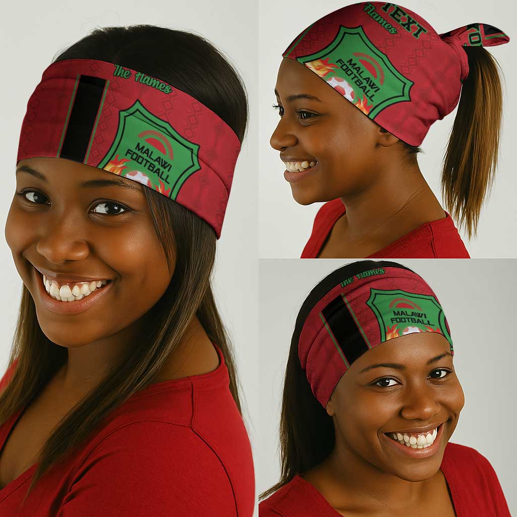 Afro Malawi Football Neck Gaiter Go Champions - African Pattern - African Pride