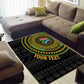 Personalised South Africa African Tribal Pattern Area Rug Chest Arm Tattoo