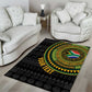 Personalised South Africa African Tribal Pattern Area Rug Chest Arm Tattoo