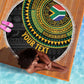 Personalised South Africa African Tribal Pattern Beach Blanket Chest Arm Tattoo