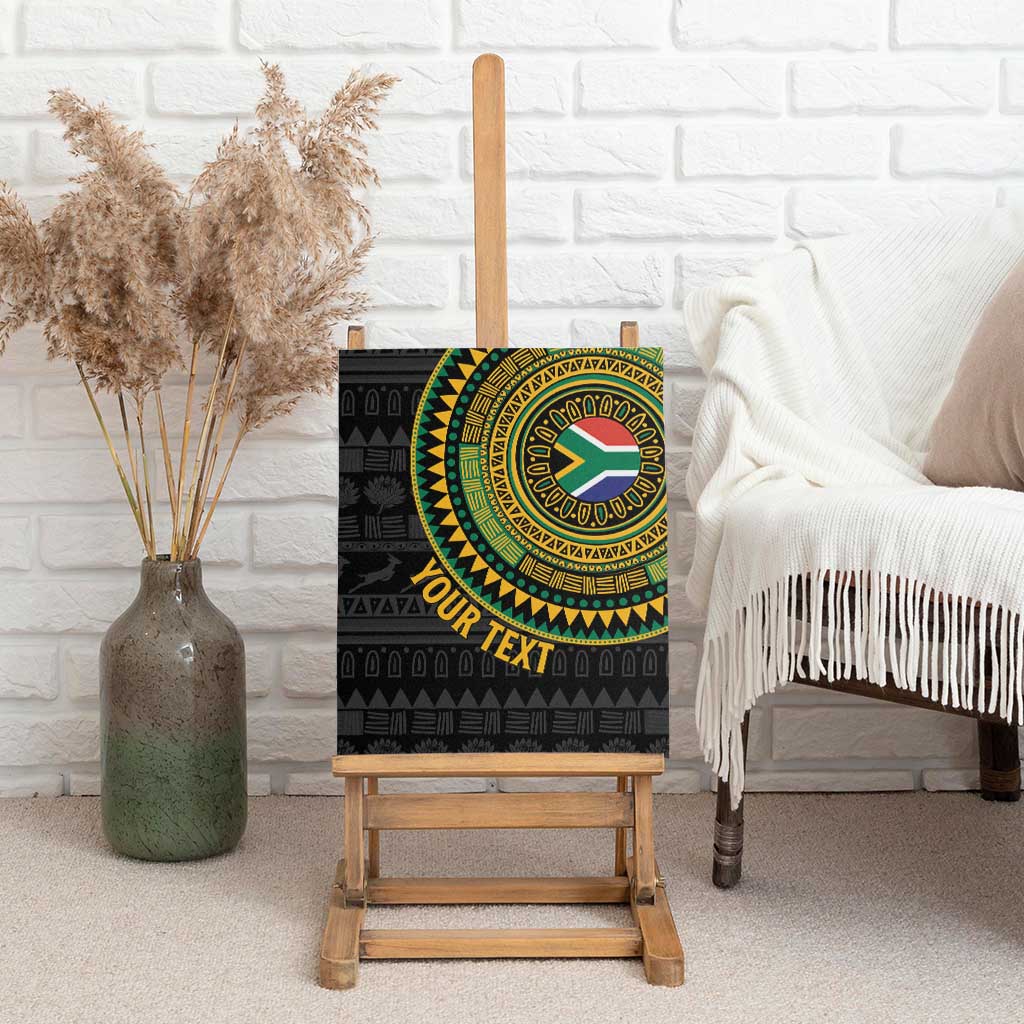 Personalised South Africa African Tribal Pattern Canvas Wall Art Chest Arm Tattoo