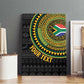 Personalised South Africa African Tribal Pattern Canvas Wall Art Chest Arm Tattoo