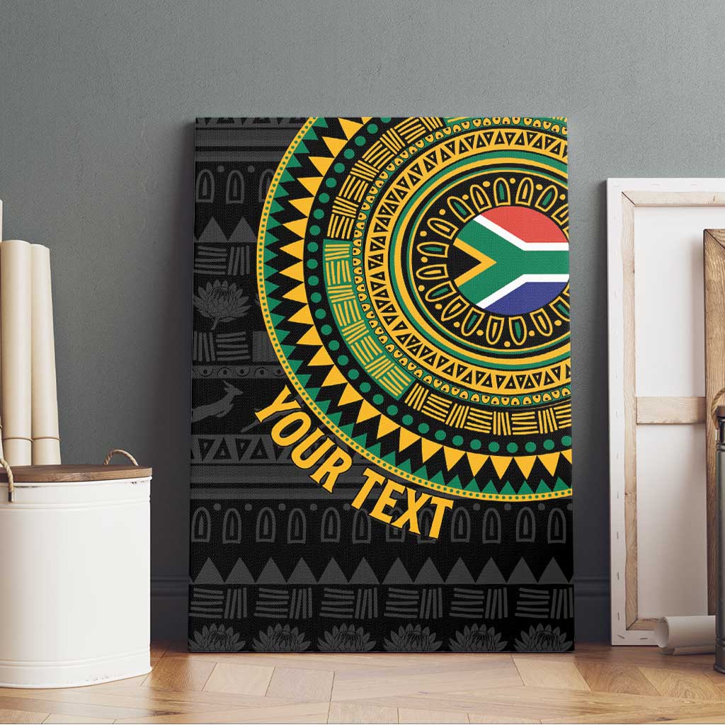 Personalised South Africa African Tribal Pattern Canvas Wall Art Chest Arm Tattoo